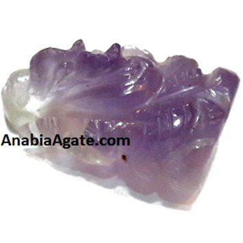 Amethyst Ganesha Idol Size - 1.5 Inch