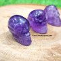 Amethyst Gemstone Skulls