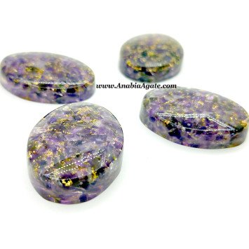 Amethyst Crystals Orgone Ovals - Healing Energy & Natural Beauty
