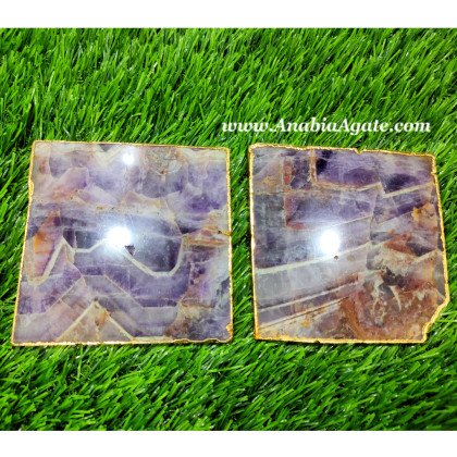 Amethyst Square Coaster For Drinks Wholesale
