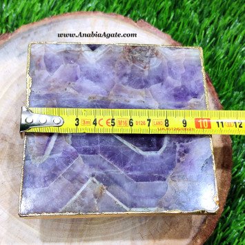 Amethyst Square Coaster For Drinks Wholesale