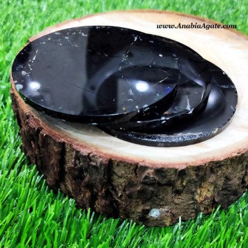 Black Obsidian Orgone Coasters Wholesale