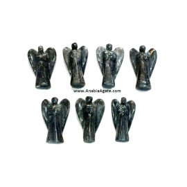 Blue Aventurine 2-Inch Angels - Beautiful Hand-Carved Gemstone Figurines
