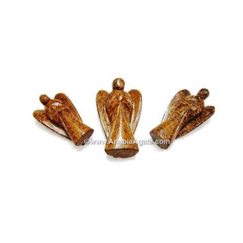 Mariam Agate 2 Inch Angels - Exquisite Gemstone Figurines