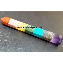 Chakra Bonded Obelisk - Healing Crystals and Stones