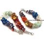 Chakra Stone Chips Bracelet - Balancing Energy and Style