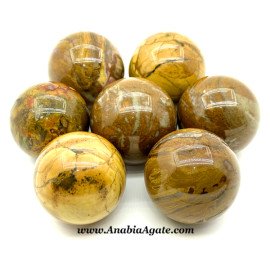 Crazy Lace Agate Gemstone Balls - Unique Decorative Spheres