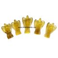 Yellow Fluorite 2 Inch Angel Figurines - Beautiful Crystal Decor for Your Space