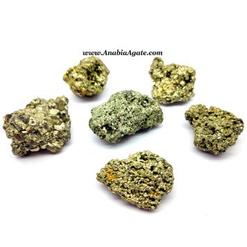 Golden Pyrite Rough Cluster - Natural Decorative Mineral