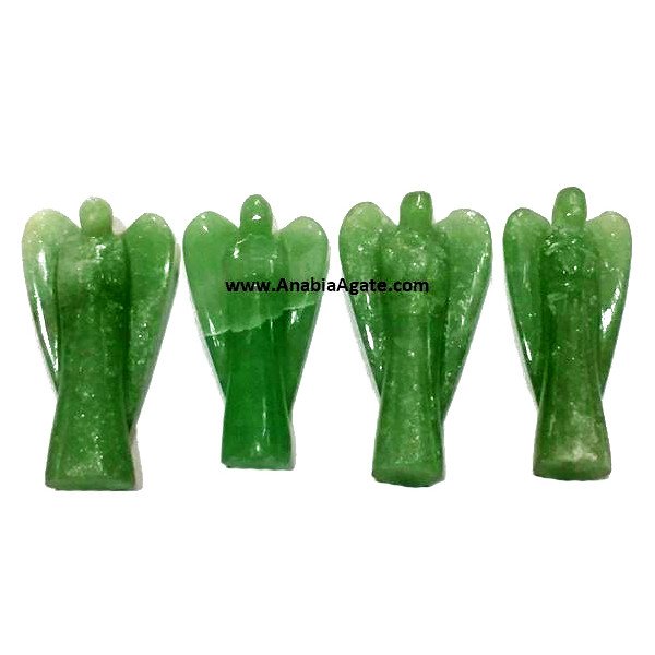 Green Aventurine 2 Inch Angels: Buy Natural Gemstone Angels Online
