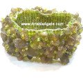 Green Agate Bands - Exquisite Handcrafted Jewelry