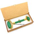 Green Aventurine Face Massage Roller | Enhance Your Skincare Routine