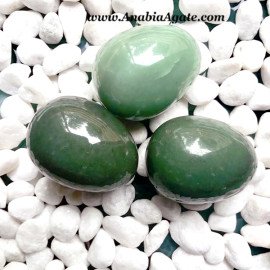 Green Aventurine Eggs: Natural Crystal Healing