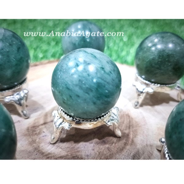 Green Aventurine Small Size Balls - High-Quality Gemstone Spheres