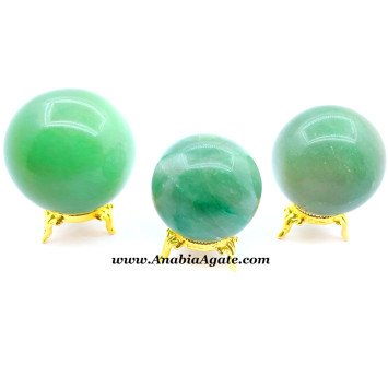 Green Aventurine Balls - Natural Healing Gemstone Spheres