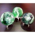 Green Fluorite Spheres - Unique and Exquisite Crystal Decor