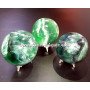 Green Fluorite Spheres - Unique and Exquisite Crystal Decor