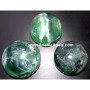 Green Fluorite Spheres - Unique and Exquisite Crystal Decor