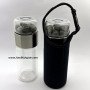Grey Aventurine Tumbled Water Bottle - Wholesale