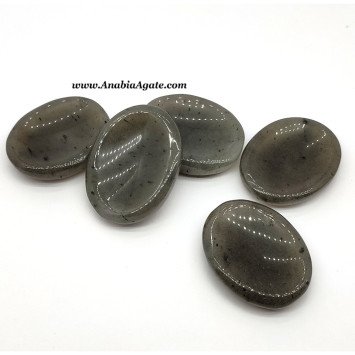 Grey Aventurine Worry Stones – Stress Relief & Calming Gemstone