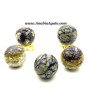Indian Charoite Gemstone Balls - Unique Natural Creations