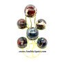 Iron Jasper Gemstone Balls - Natural Healing & Decorative Spheres