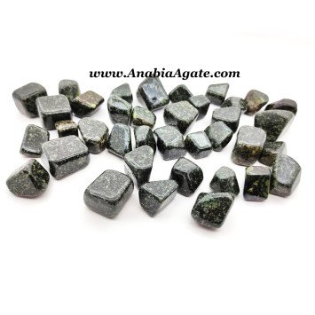 Green Kyanite Tumbled Stone - Natural Crystal for Healing