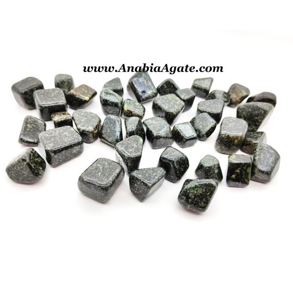 Green Kyanite Tumbled Stone - Natural Crystal for Healing