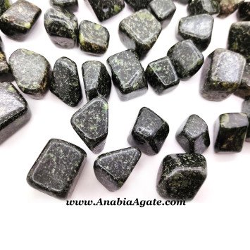 Green Kyanite Tumbled Stone - Natural Crystal for Healing