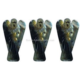 Labradorite 2 Inch Angels - Exquisite Gemstone Sculptures