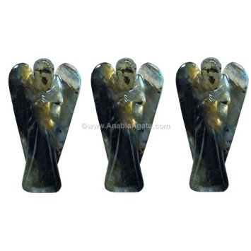 Labradorite 2 Inch Angels - Exquisite Gemstone Sculptures