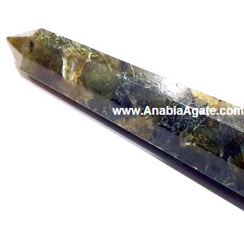 Labradorite 8 Facet Massage Wands - Healing Crystals and Stones