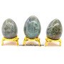 Labradorite Eggs for Energy Healing & Decor