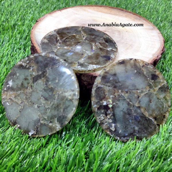 Labradorite Orgone Coaster - Wholesale