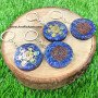 Lapis Lazuli 7 Chakra Metatron Orgone Keychain - Spiritual Energy Accessory