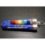 Lapis Lazuli Flat Stick Pendant with Chakra Bonded Pencil - Chakra Jewelry Wholesale