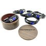 Lapis Lazuli Leather Band with Box - Elegant & Meaningful Jewelry