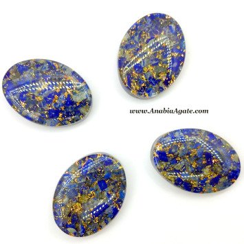 Lapis Lazuli Orgone Ovals - Healing and Energy Tools