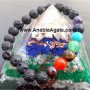 Lava Beads Chakra Bracelet - Healing Natural Stone Jewelry