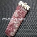 Lepidolite Flat Stick Pendant - Handcrafted Wholesale Pendants