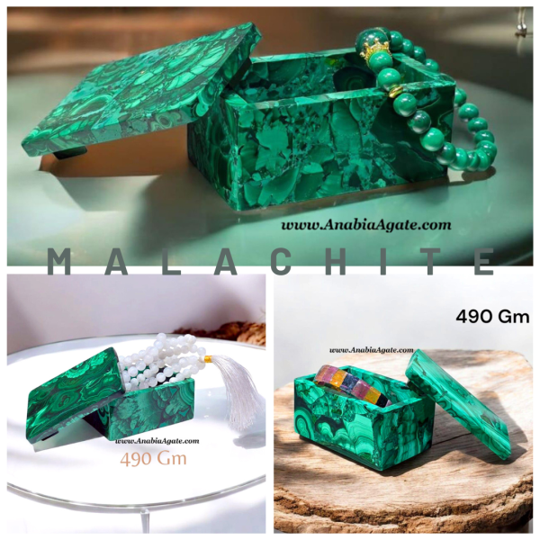 Malachite Jewelry Box
