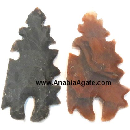 Mayan Eccentric Flint Arrowheads Design A - Exquisite Collection