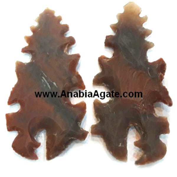 Mayan Eccentric Flint Arrowheads Design C - Exquisite Collection