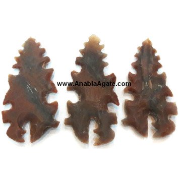Mayan Eccentric Flint Arrowheads Design C - Exquisite Collection