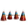 Chakra Layered Orgone Cone - 70 to 75 mm