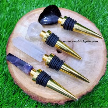 Wholesale Mix Gemstones Bottle Stoppers