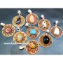 Mix Tibetan Round Pendants - Handcrafted & Unique Designs