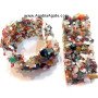 Multi Colour Gemstone Chips Bands | Unique Jewelry