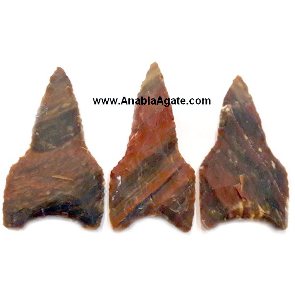 Neolithic Broad Base Arrowheads - Ancient Projectile Points Collection