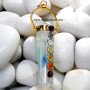 Opalite Double Point Chakra Pencil Pendant - Balance and Harmony
